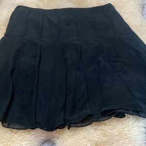Black side zip skirt size 20w